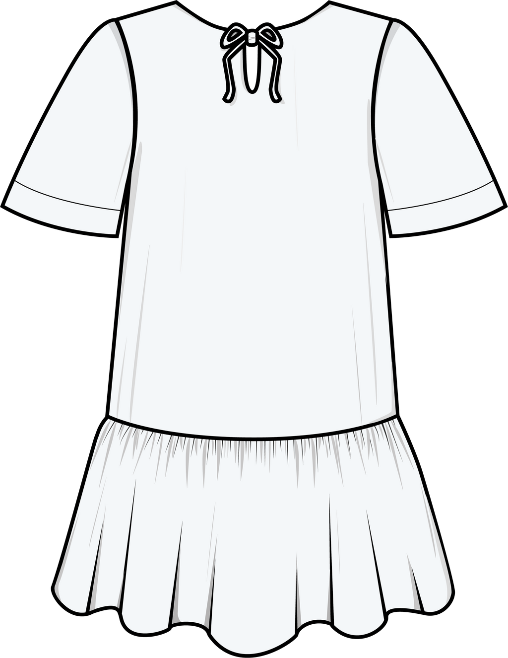 PUFF AND PENCIL - Ruffle Dress