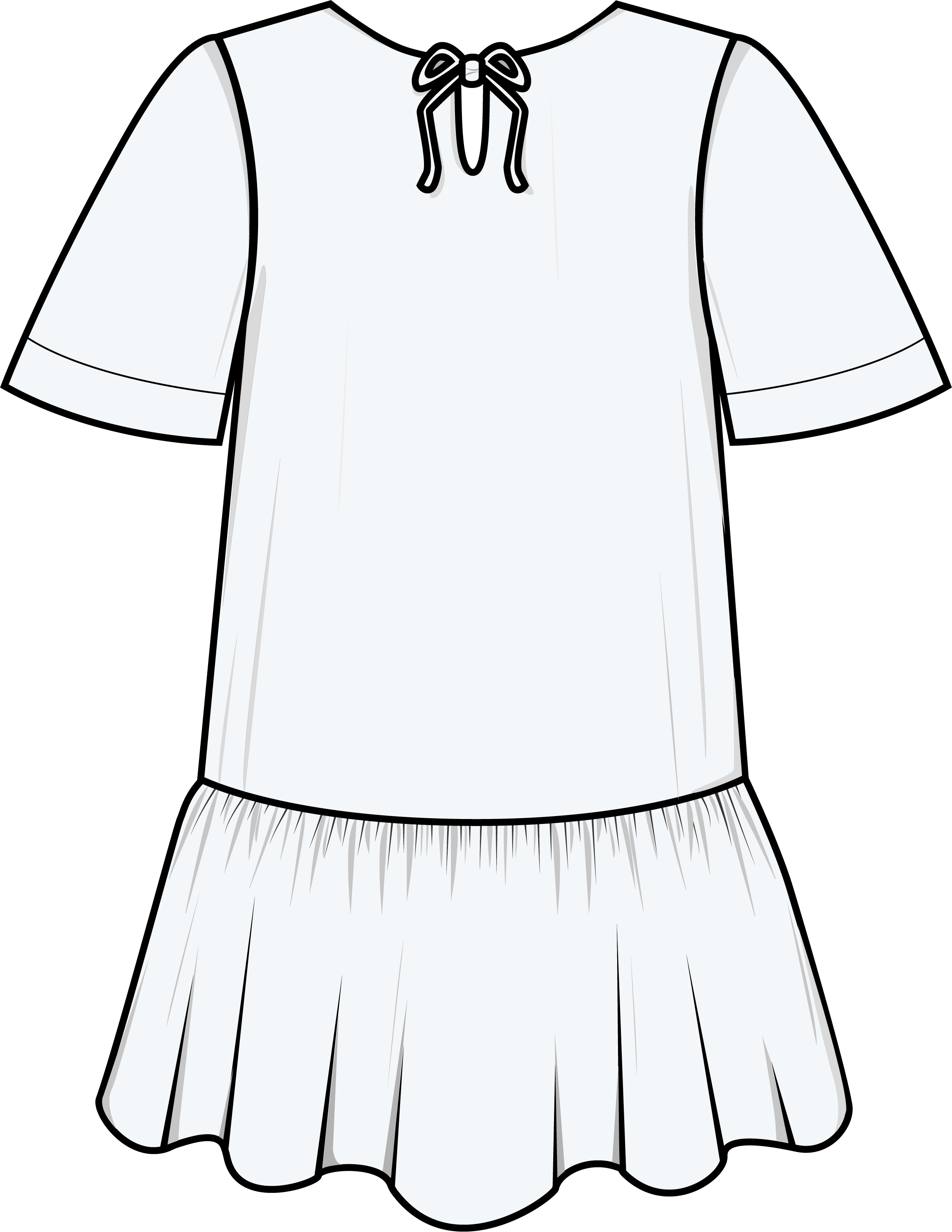 PUFF AND PENCIL - Ruffle Dress