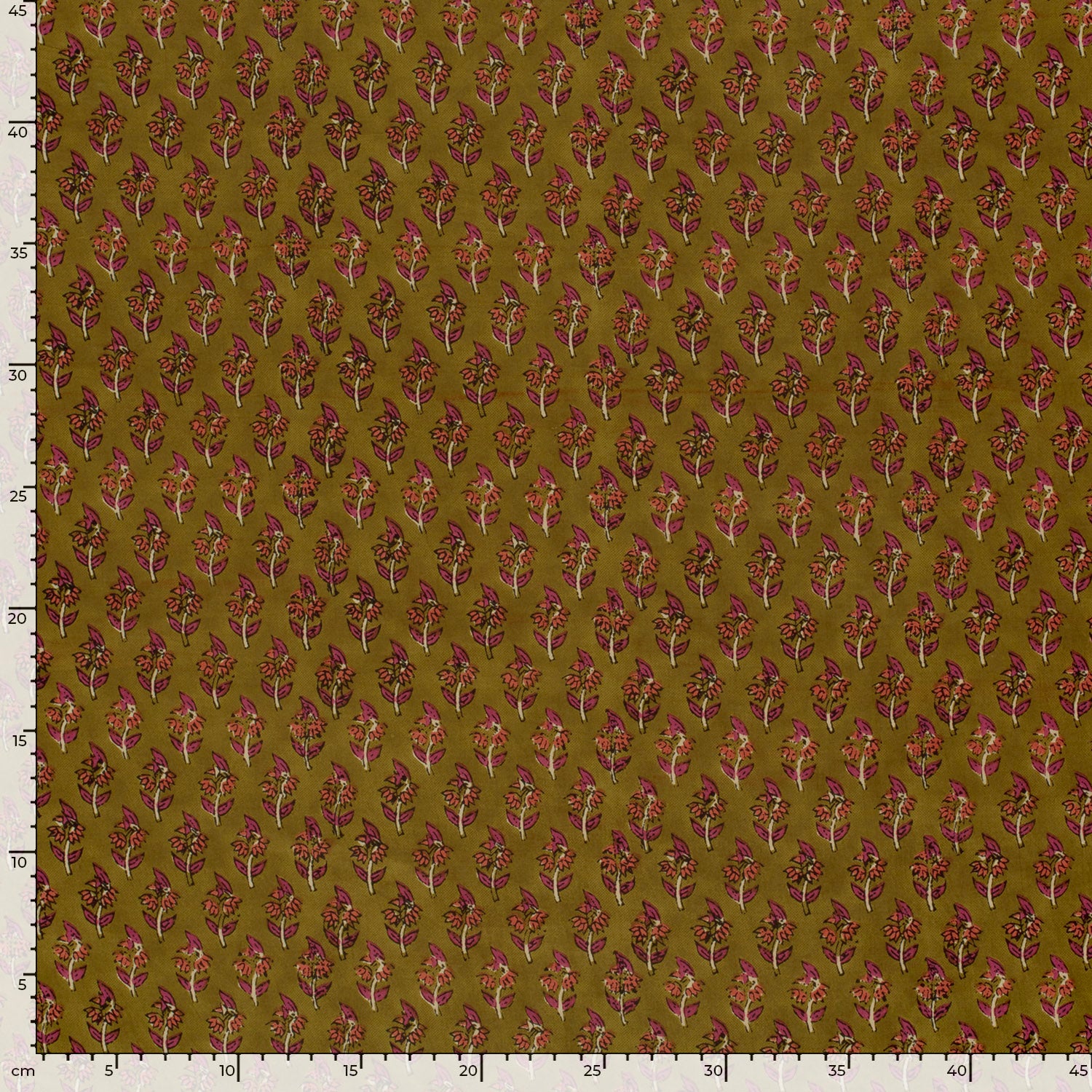 Batik Bloemen Katoen