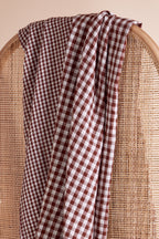 Atelier Brunette - Gingham Off White / Rust