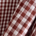 Atelier Brunette - Gingham Off White / Rust
