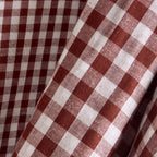 Atelier Brunette - Gingham Off White / Rust