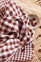 Atelier Brunette - Gingham Off White / Rust